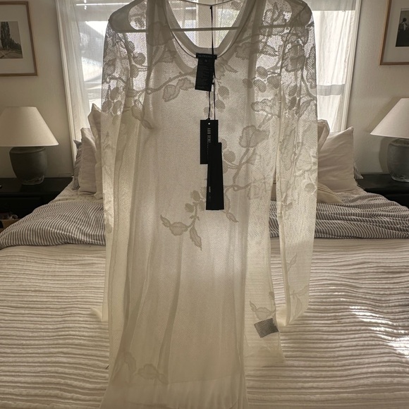 Beautiful Ann Demeulemeester dress with slip, new with tags size 38 - Picture 1 of 3